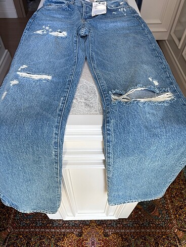 Zara kot pantolon yeni ve etiketli