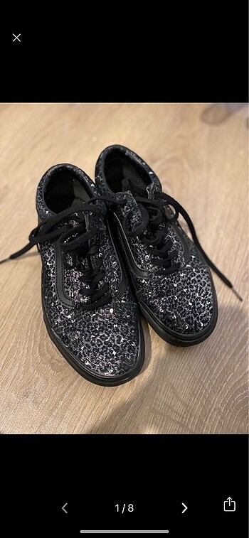 Vans Old Skool Black Metallic Leopard