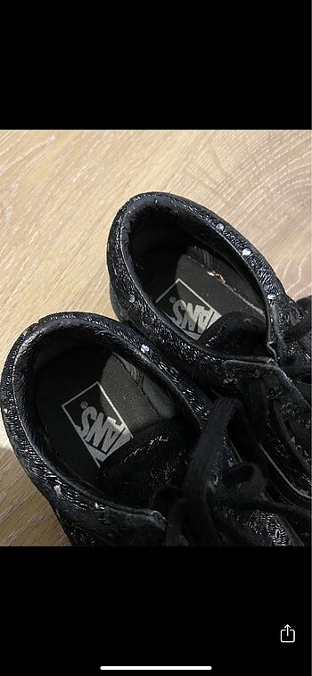 38 Beden Vans Old Skool Black Metallic Leopard