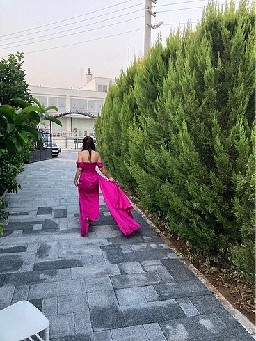 s Beden pembe Renk Alfa beta fuşya elbise