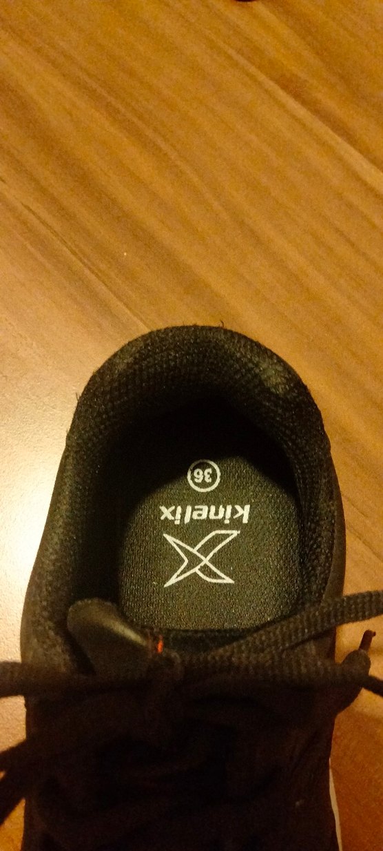 Siyah Bağcıklı Kadın Spor Ayakkabı - Görsel 5