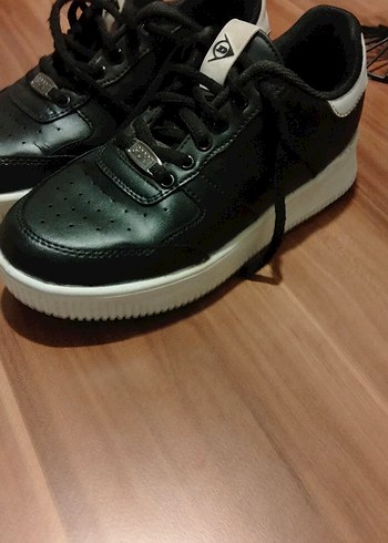 Siyah Bağcıklı Kadın Spor Ayakkabı - Görsel 2