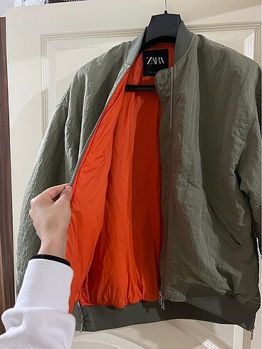 s Beden haki Renk ZARA BOMBER CEKET