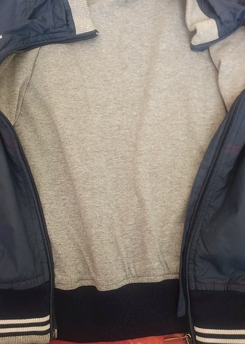 Erkek Çocuk lacivertFermuarlı Sokak Stili Ceket - Görsel 5