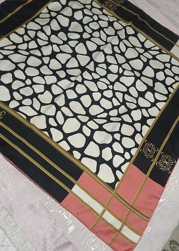 Dantel Detaylı Çok Renkli Kadın Fular - Görsel 2