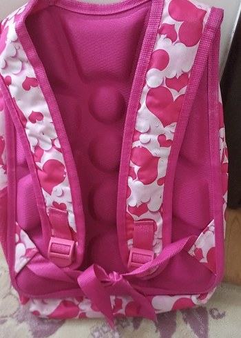 Renkli Pembe Çocuk Okul Çantası - Görsel 3
