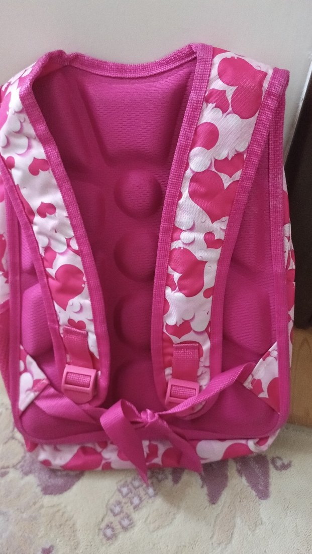 Renkli Pembe Çocuk Okul Çantası - Görsel 3