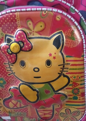 Renkli Pembe Çocuk Okul Çantası - Görsel 2