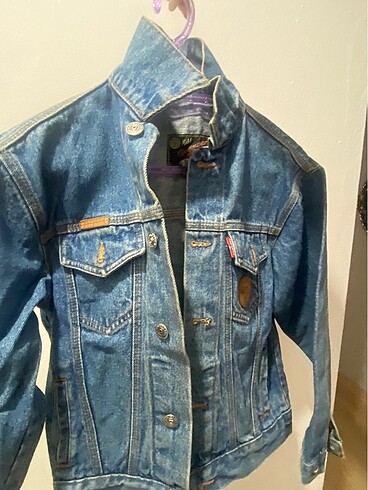 VİNTAGE KOT CEKET - Görsel 4
