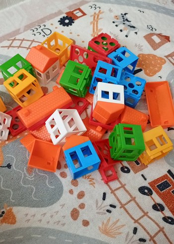 Renkli Lego Parçaları Seti