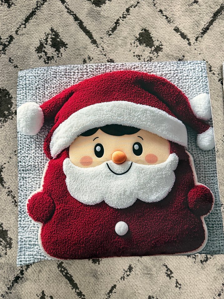 Yılbaşı Temalı Dekoratif kırlent kılıfı - Görsel 2