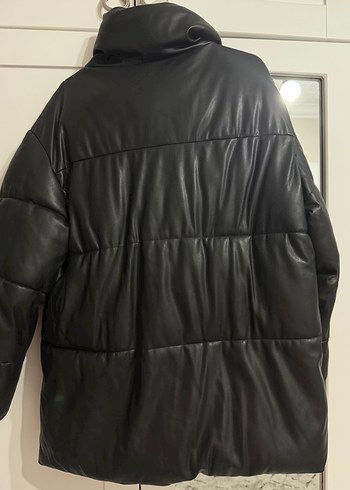 Bershka deri mont - Görsel 10