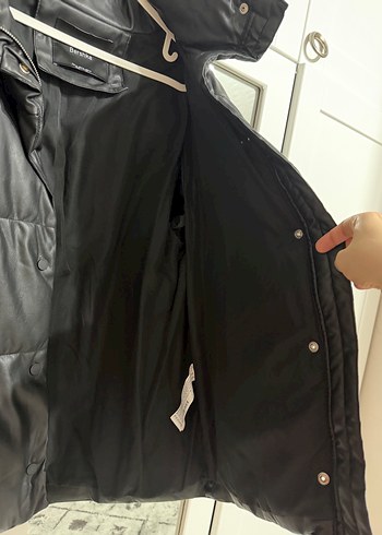 Bershka deri mont - Görsel 4