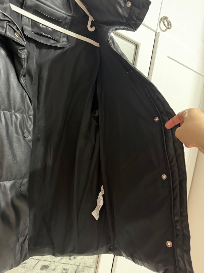 Bershka deri mont - Görsel 4