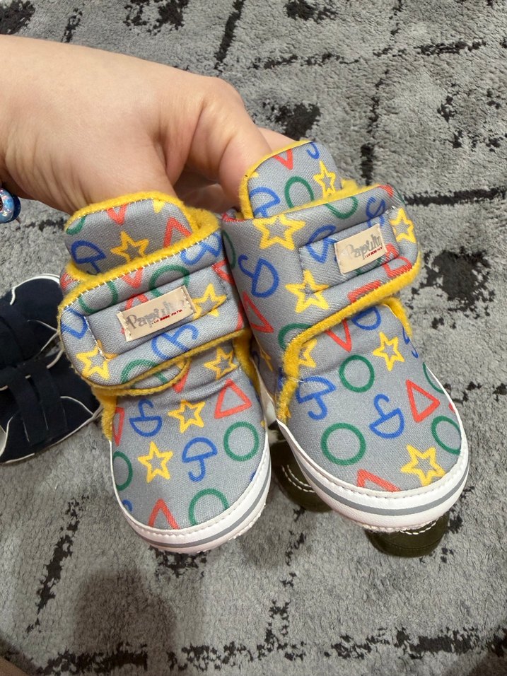 3lü bebek ilk adım ayakkabısı - Görsel 4