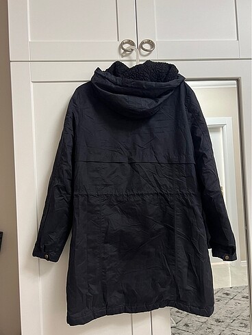 Mavi jeans parka - Görsel 8