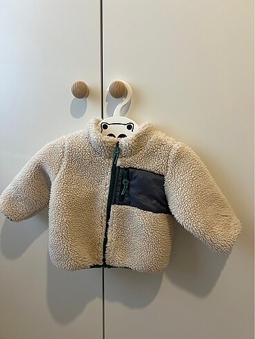6-9 Ay Beden camel Renk Bebek polar mont