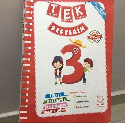 3. Sınıf test kitabı