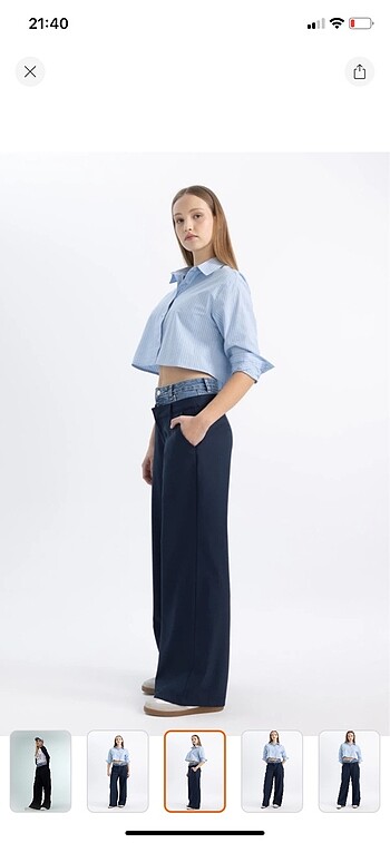 Jean detay pantolon