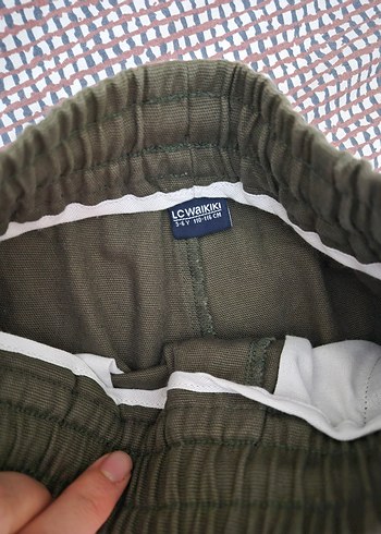 Erkek çocuk Kemerli Pamuklu Rahat Pantolon - Görsel 3