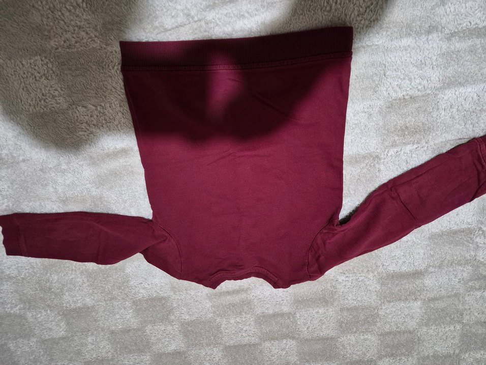 Bordo Baskılı Erkek Çocuk Sweatshirt - Görsel 3