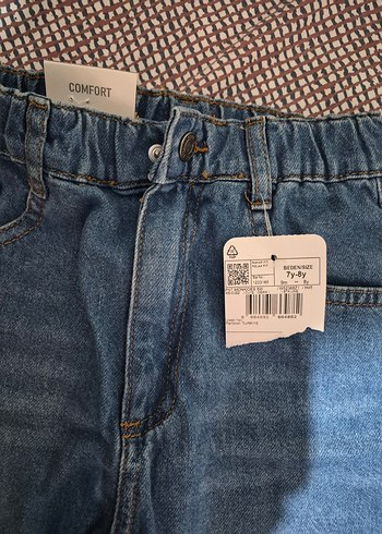 Erkek Mavi Bol Kesim Jean Pantolon - Görsel 2