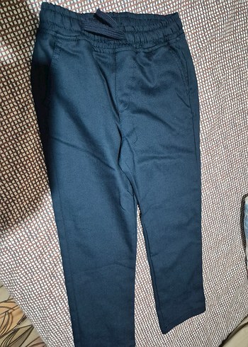 Erkek Çocuk Kemerli Lacivert Pantolon - Görsel 4