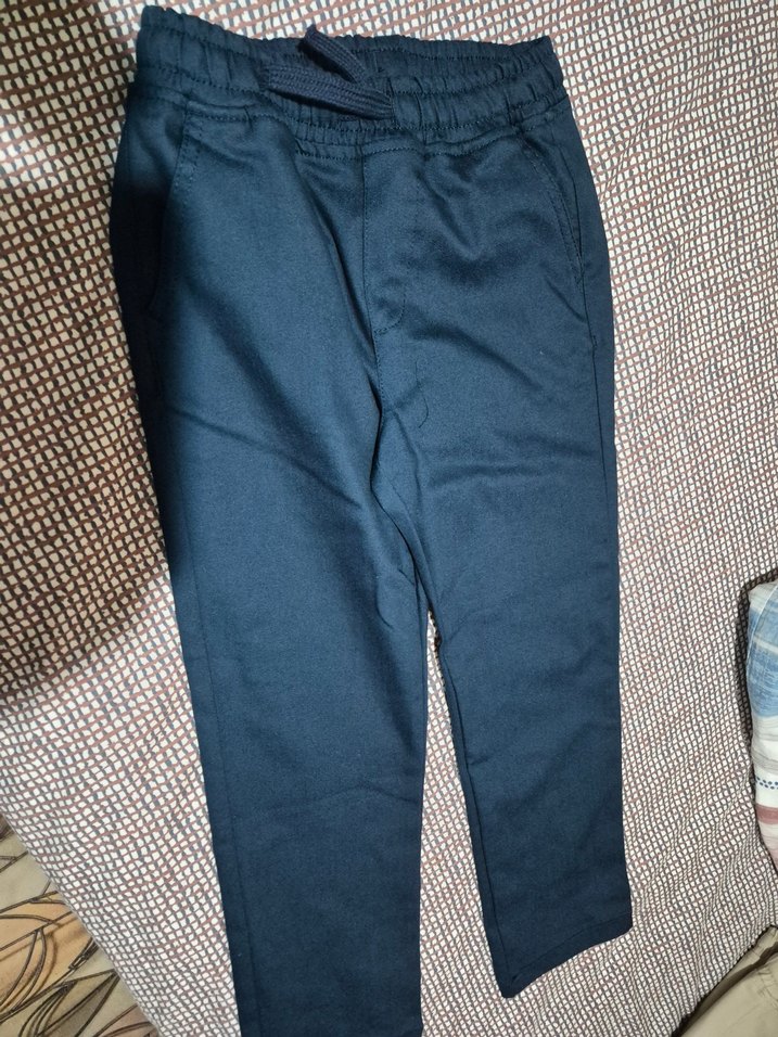 Erkek Çocuk Kemerli Lacivert Pantolon - Görsel 4