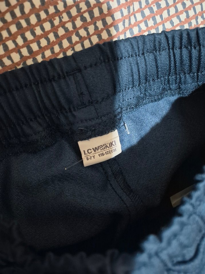 Erkek Çocuk Kemerli Lacivert Pantolon - Görsel 3