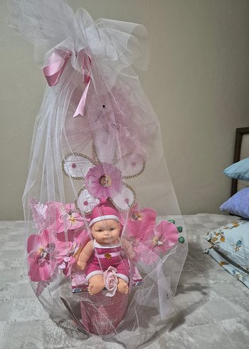 Pembe Bebek ve Çiçek Seti - Görsel 3