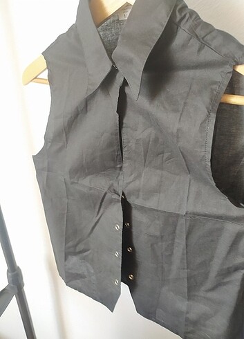 Siyah yelek - Görsel 3