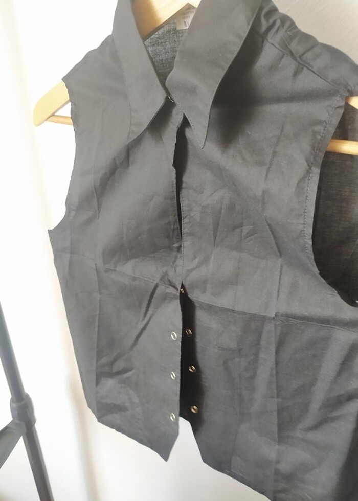 Siyah yelek - Görsel 3