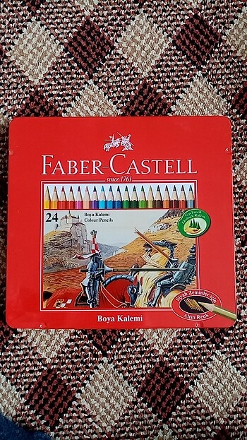 Faber castel 24 lü kuru boya 