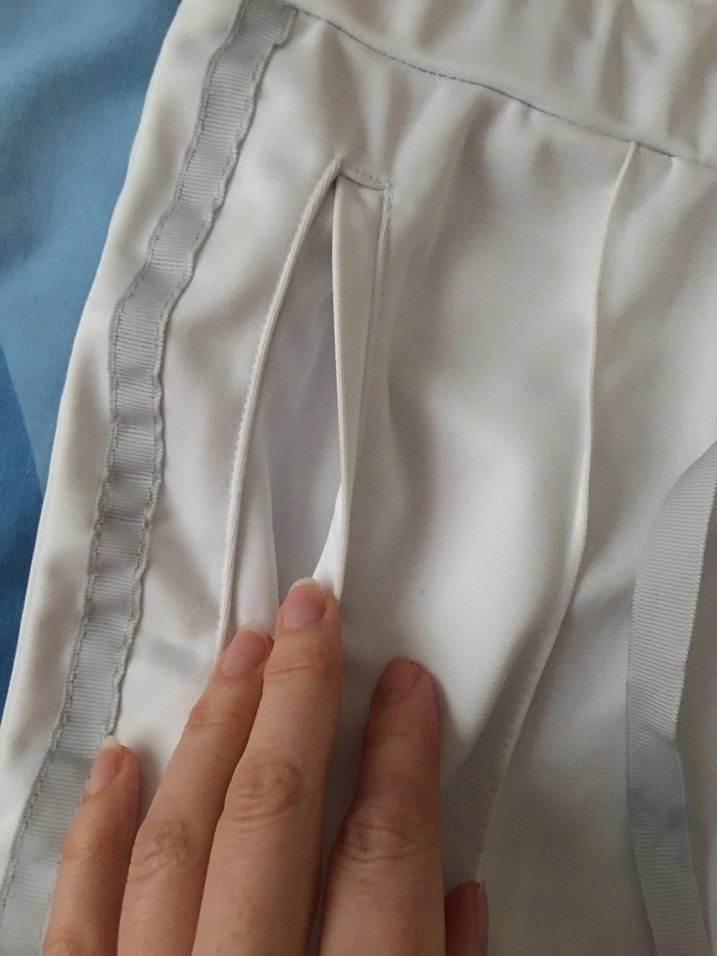 Beyaz  Şort-kapri - Görsel 3