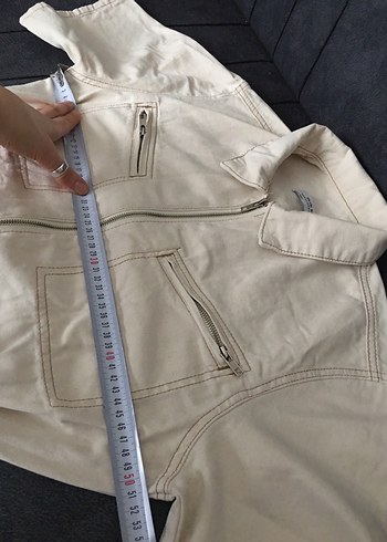 Safari Bej kot Tulum - Görsel 6