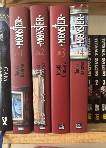 Monster Cilt 1-4 Set - Naoki Urasawa