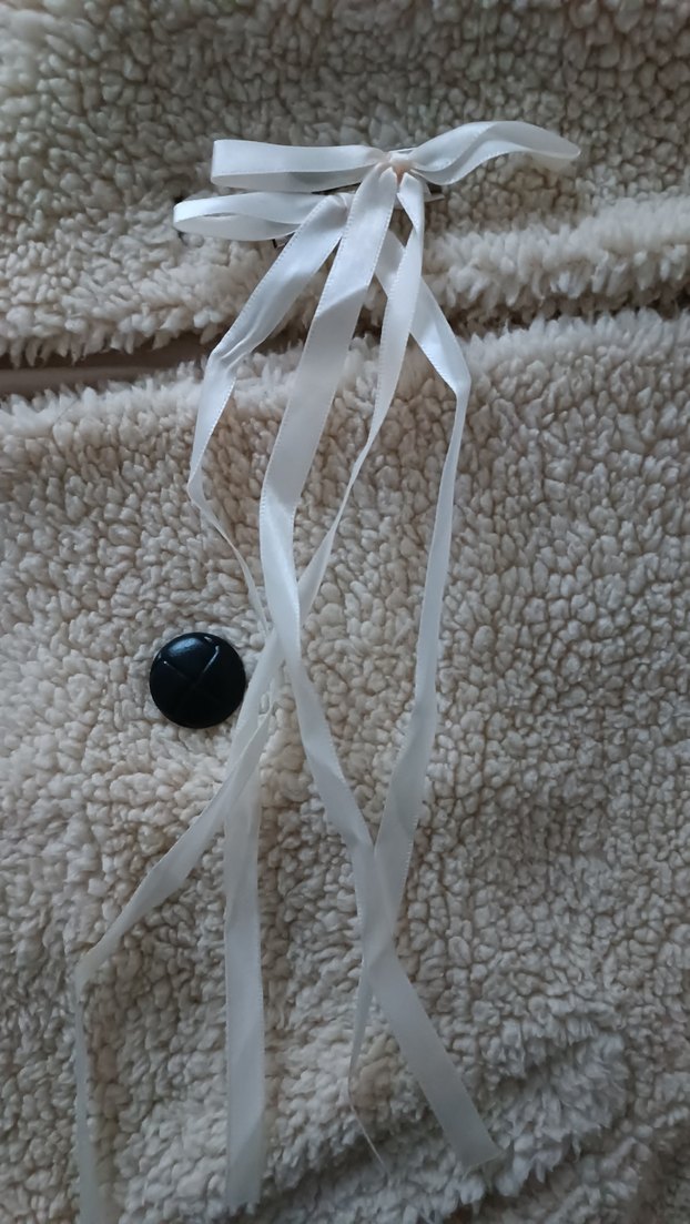 beyaz 2 çift kurdele - Görsel 4