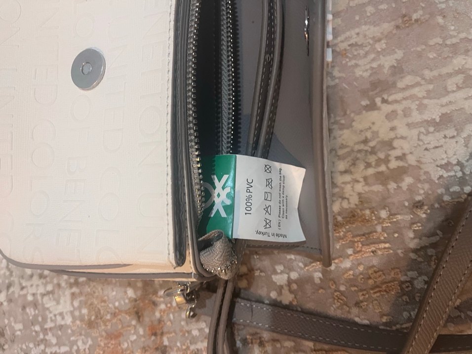 Gri Deri Kadın Omuz Çantası - Görsel 4