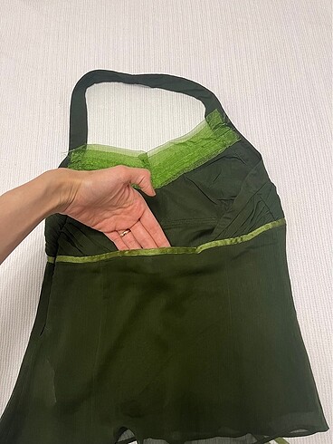 m Beden Transparan Zara Bluz