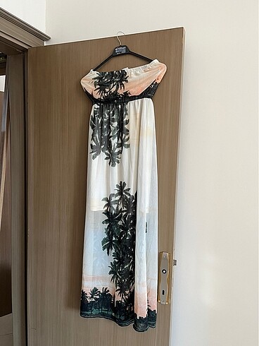 Vero moda straplez elbise xs