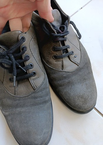 Gri Erkek Ayakkabı Bağcıkları - Görsel 7