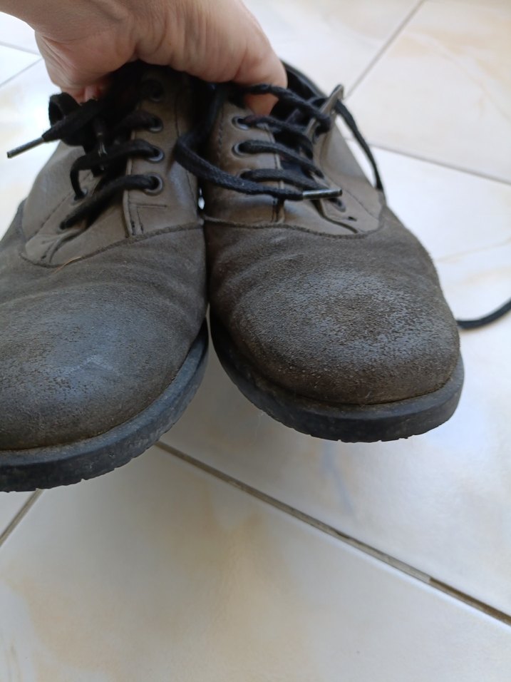 Gri Erkek Ayakkabı Bağcıkları - Görsel 2