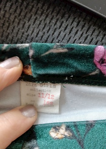 Yeşil Desenli  tayt - Görsel 8