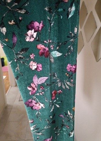 Yeşil Desenli  tayt - Görsel 3