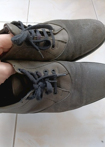 Gri Kahverengi Minimalist Erkek Ayakkabı - Görsel 6