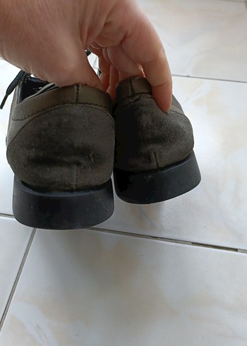 Gri Kahverengi Minimalist Erkek Ayakkabı - Görsel 3