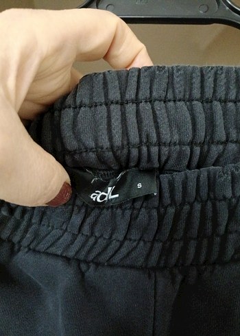 Siyah Kadın Rahat Kesim Eşofman Altı - Görsel 4