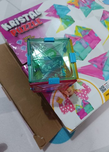 Renkli 200 Parça Kristal Bağlantı Oyuncak Seti - Görsel 9