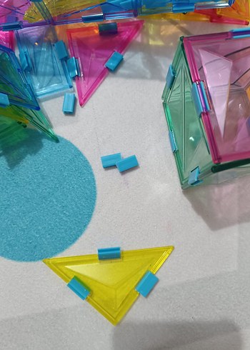 Renkli 200 Parça Kristal Bağlantı Oyuncak Seti - Görsel 16