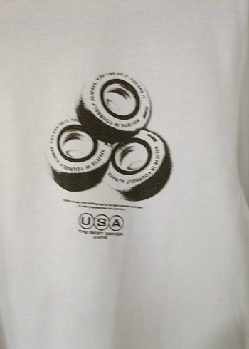 Erkek Çocuk Beyaz Baskılı Kısa Kollu Tişört - Görsel 3